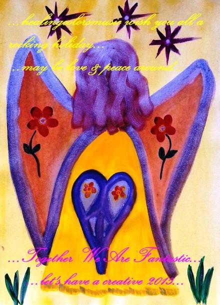 xmas calendar 2014...art by Jutta Gabriel...