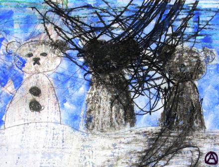 ...no snow please...art by Jutta Gabriel...